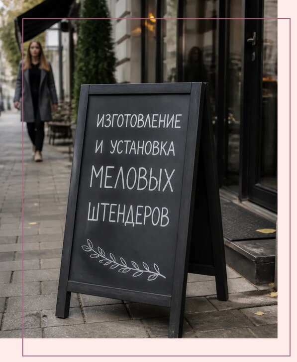 Меловые штендеры в Миассе по цене от 6611 р. | Аванза-Мсс