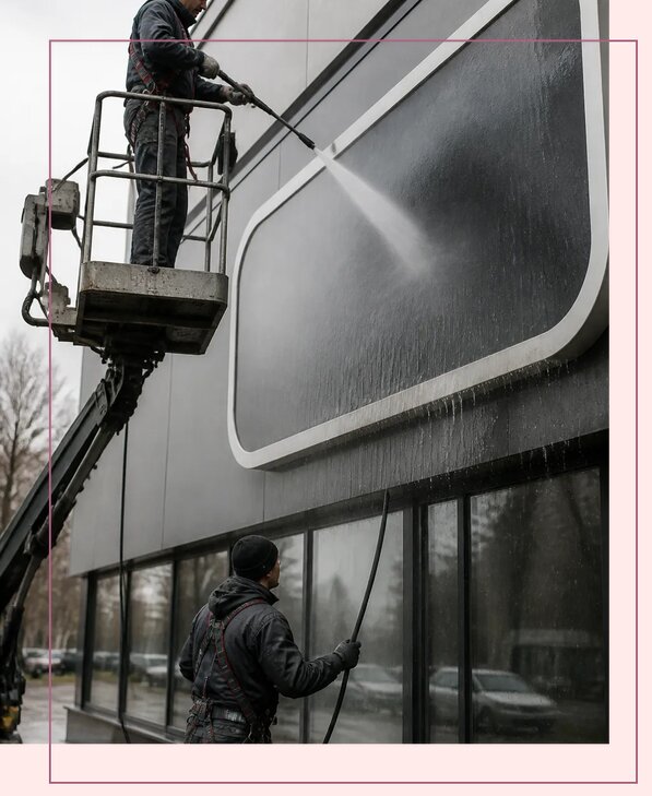 Мойка вывесок в Миассе по цене от 4577 р. Заказать | Аванза-Мсс